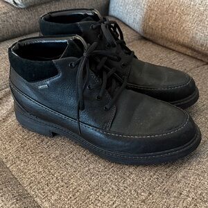 Clark’s Black Leather Goretex Boots